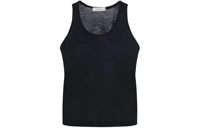 THE ROW SS24 Tank Top Women's Midnight Black