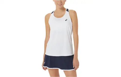 ASICS Tank Tops Women's White Crew Neck Moderate Other