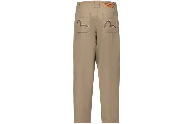 EVISU Casual Pants Men's Moderate Straight Fit Pants