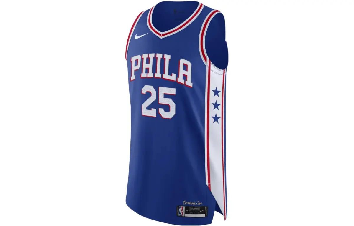Nike Basketball Jersey Men's Blue