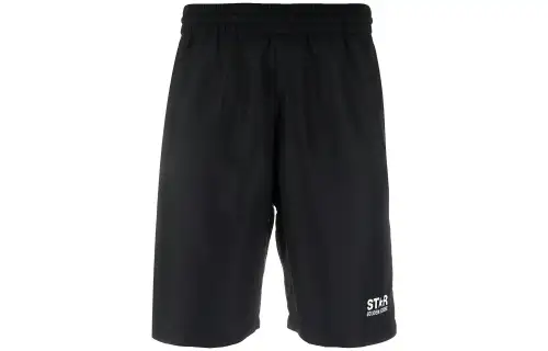 Golden Goose Deluxe Brand Logo Printed Shorts