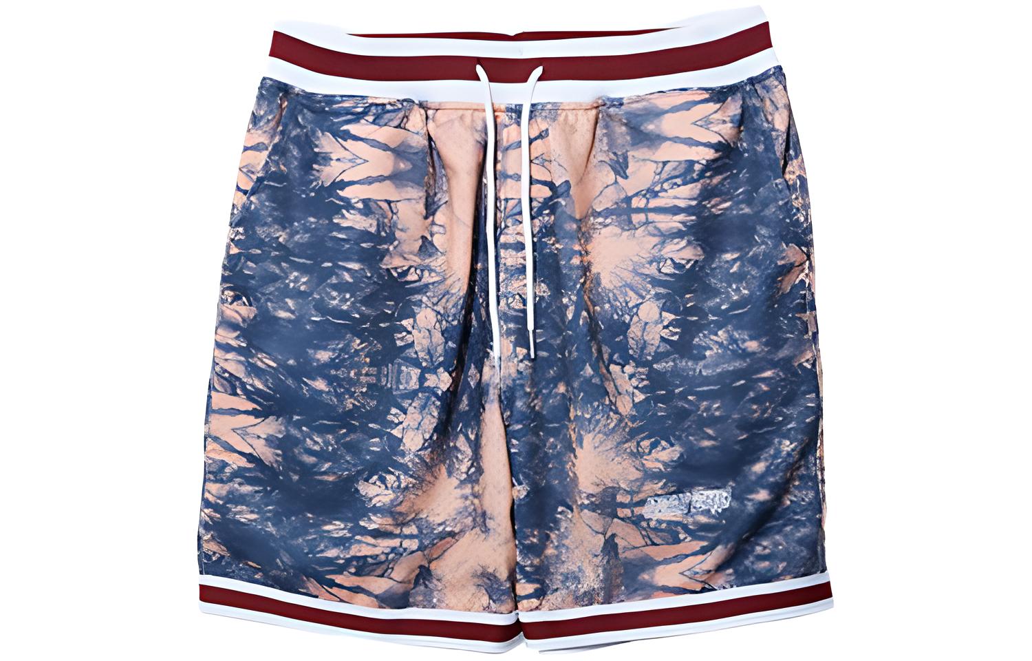 New Era Basketball Shorts Unisex Brown