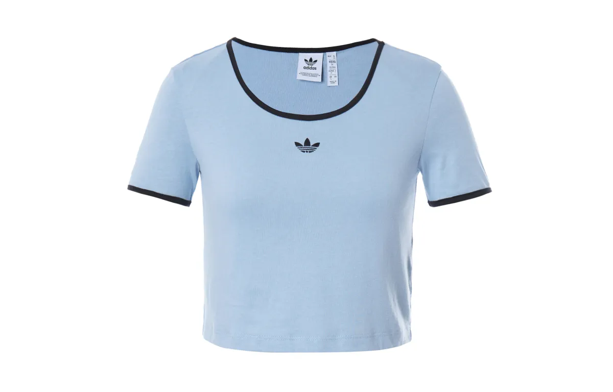 Adidas Originals The Baddie Edit T Shirt Women's Blue