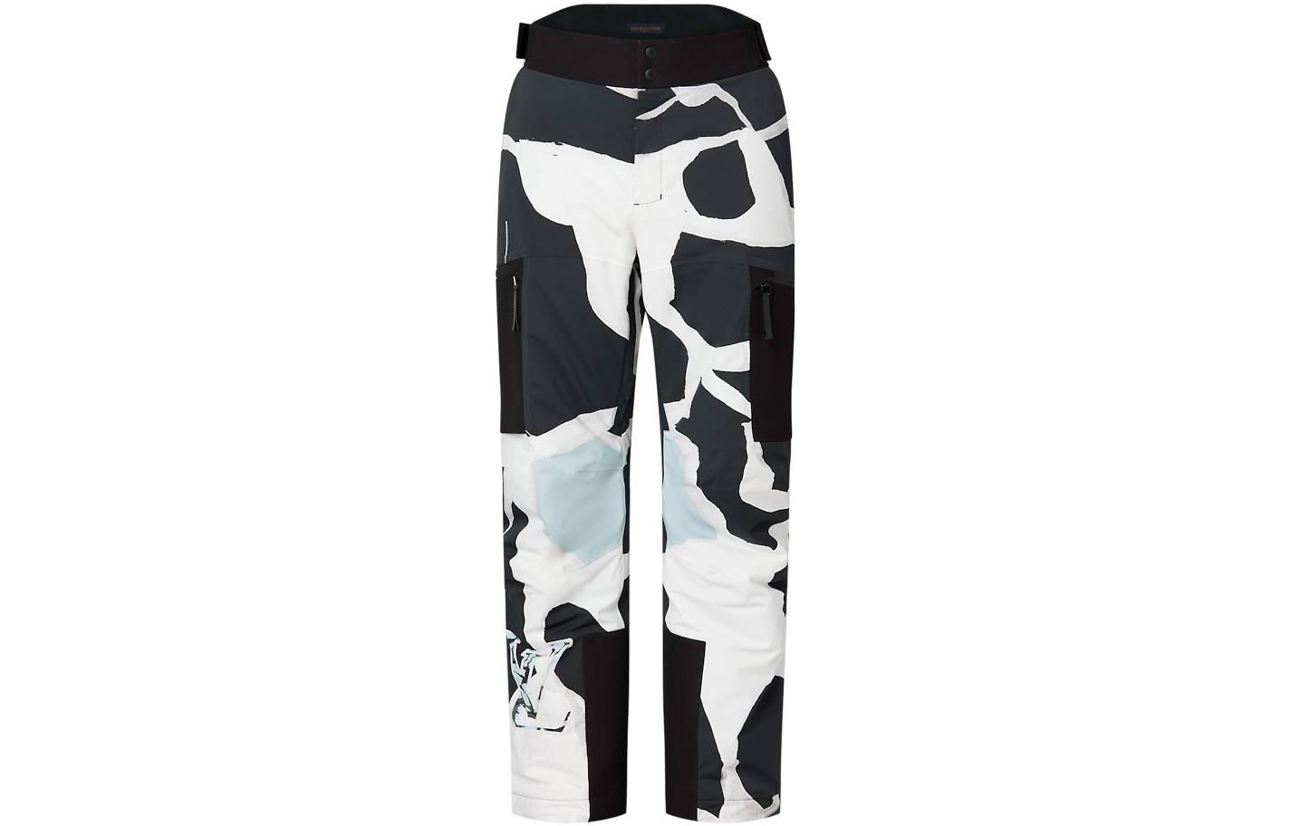 LOUIS VUITTON SKI FW23 Ski Pants Men's Black