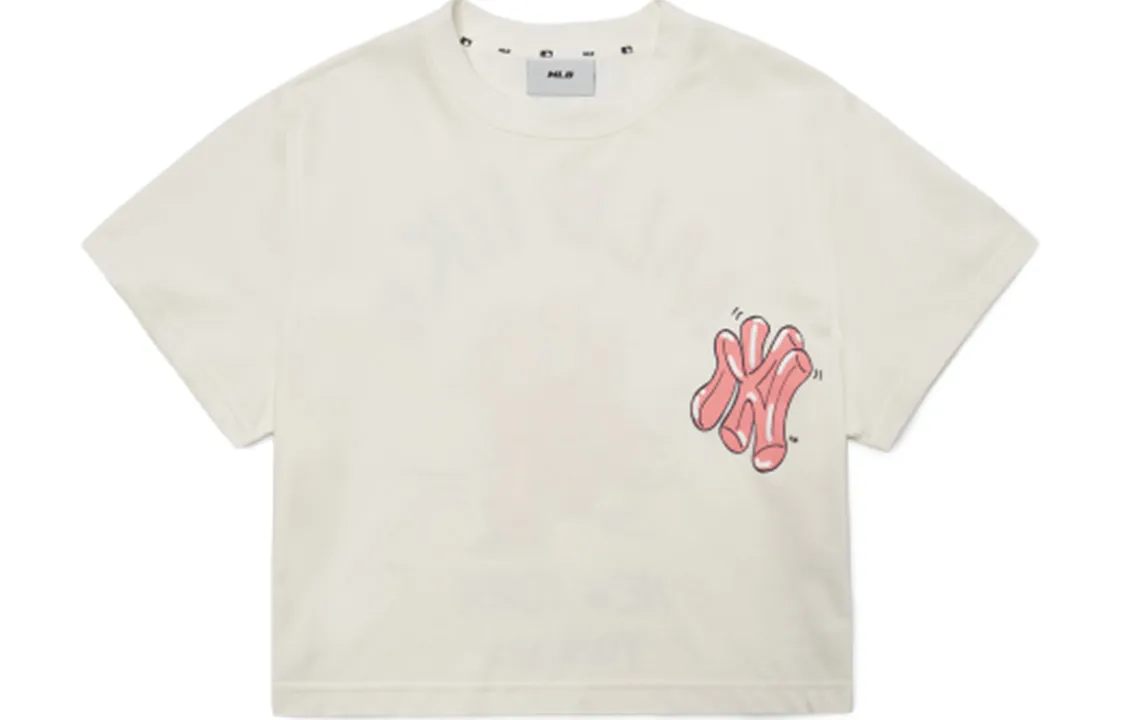 MLB T Shirt Women's Ivory White