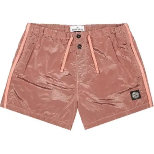 STONE ISLAND Swimming Shorts Men's Pink