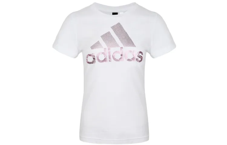 Adidas T-Shirts Women's White Crew Neck Moderate Other