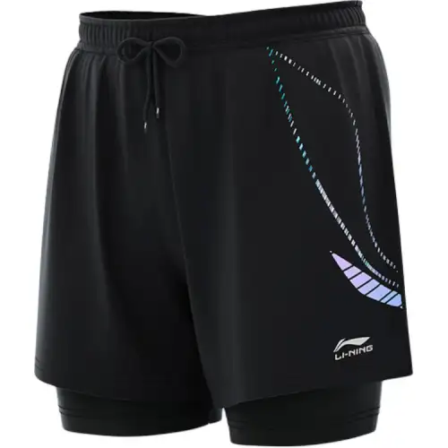 Li Ning Swimming Shorts Men's Black