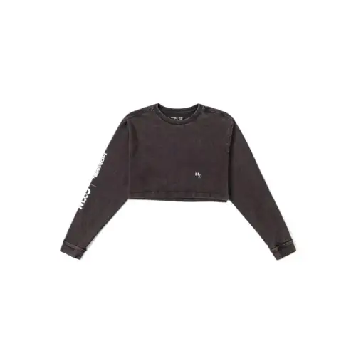 Vans x HOMME GIRLS X OTW TEE LS Regular T Shirt Women's Dark Gray