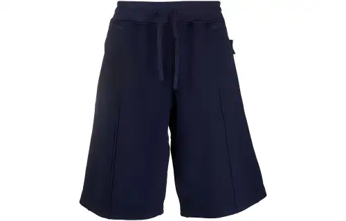 STONE ISLAND Sports Shorts Men's Blue Moderate