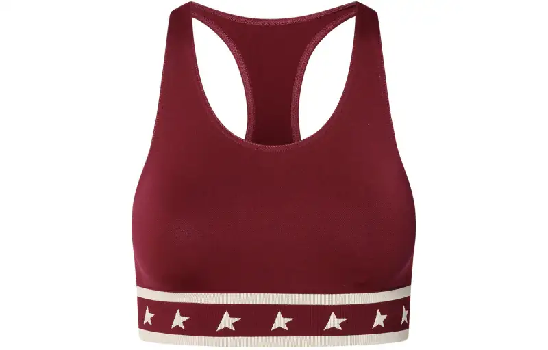 Golden Goose Deluxe Brand Logo Underband Racerback Top