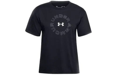Under Armour Wordmark T Shirt Women's Black