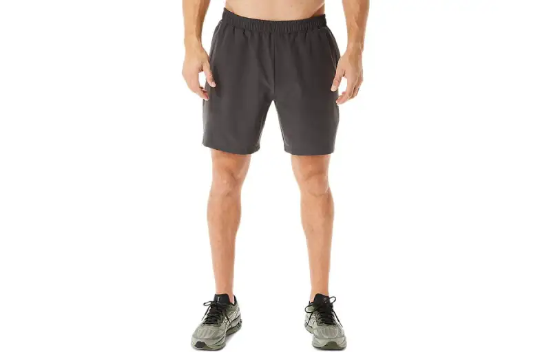 ASICS Casual Shorts Men's Black Lime Moderate