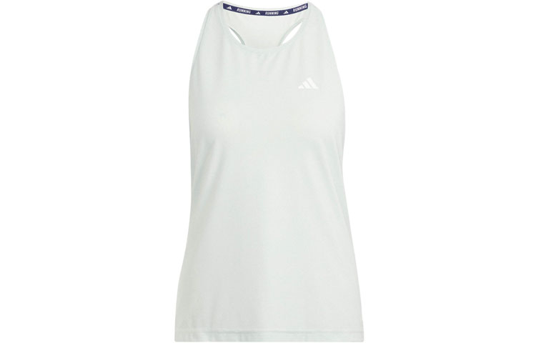 Adidas Running Tank Tops Women’s Green Crew Neck Moderate Straight Fit