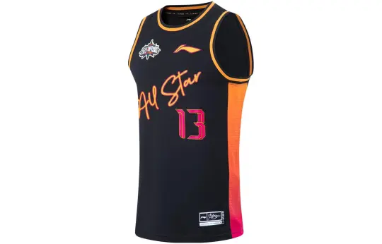 Li Ning CBA Basketball Jersey Men's Black