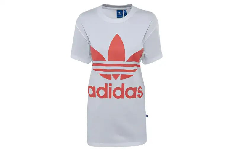 Adidas Originals Basic Drop Shoulder Sleeve T Shirt Women's White