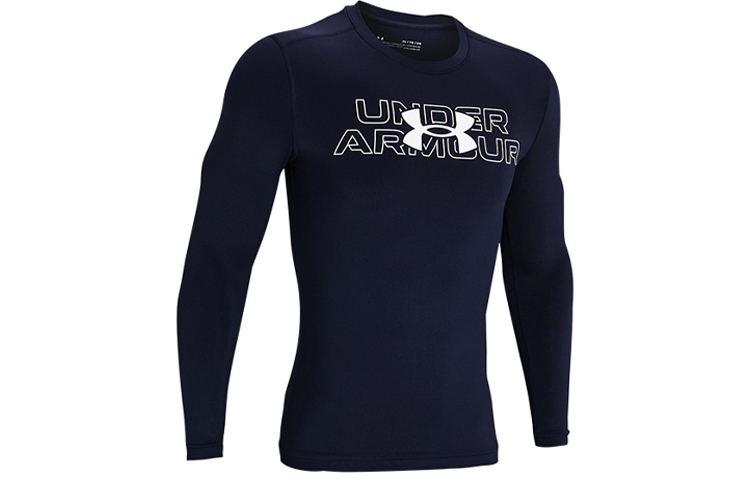 Under Armour Fitness Clothing Men’s Navy Blue Moderate