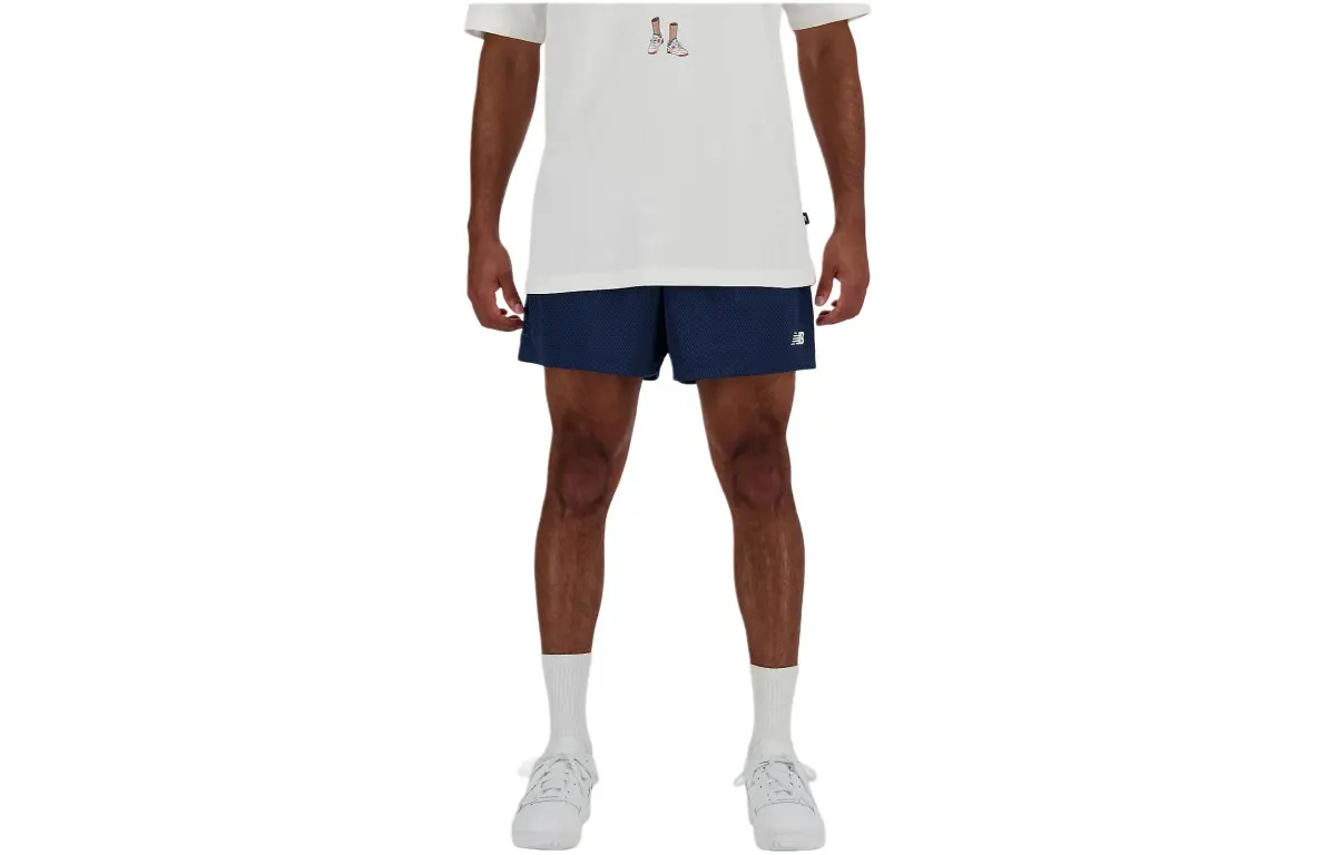 New Balance Sport Essentials Mesh Short 5' Casual Shorts Men's Blue