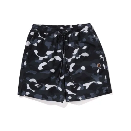 Bape City Camo Ape Head One Point Beach Shorts