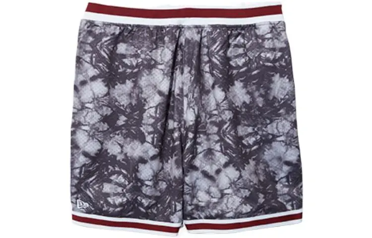 New Era Basketball Shorts Unisex Gray