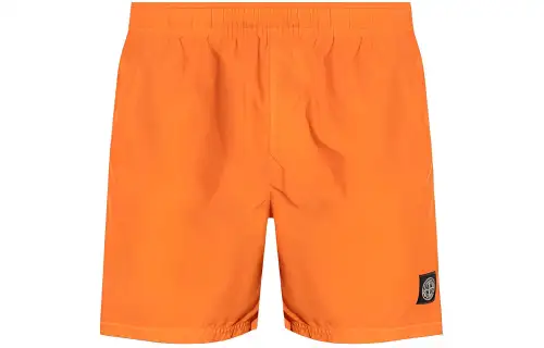 STONE ISLAND Casual Shorts Men's Orange