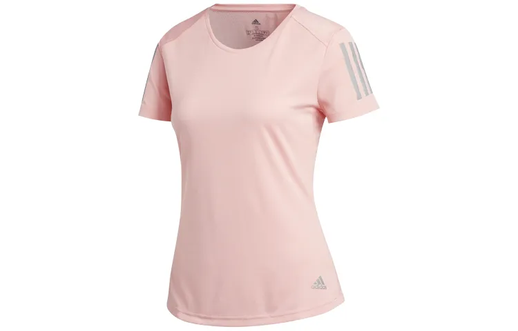 Adidas Set in Sleeve T Shirt Women's Pink