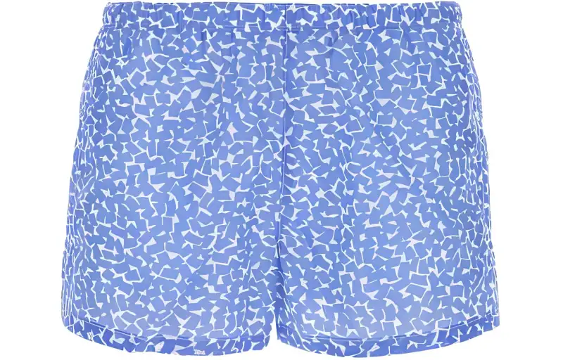 Prada geometric-print swimming shorts
