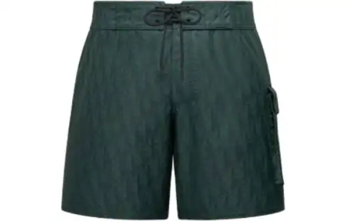 DIOR Casual Shorts Men's Green Moderate