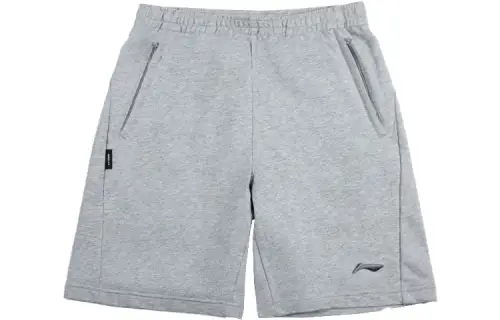 Li Ning Loose Fit Shorts Summer Men's Heather Gray