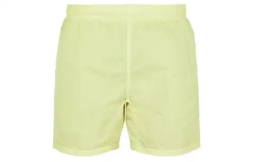 STONE ISLAND SS24 STELLINA Collection Swimming Shorts Men's Lemon Yellow