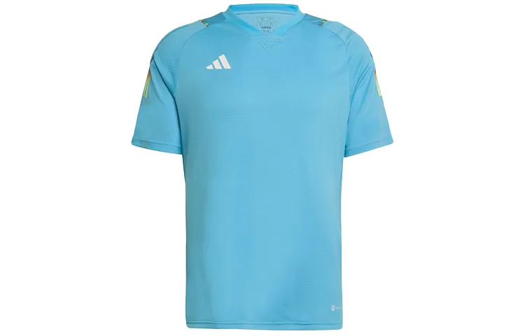 Adidas Soccer Jerseys Men's Blue Moderate Straight Fit