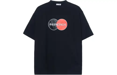 Balenciaga T Shirt Women's Black Regular Fit