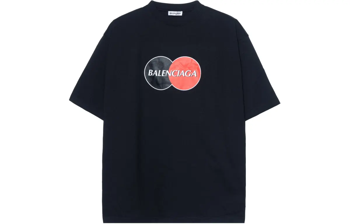 Balenciaga T Shirt Women's Black Regular Fit