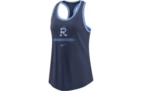 Nike Tank Tops Women's Navy Blue Crew Neck Moderate Other