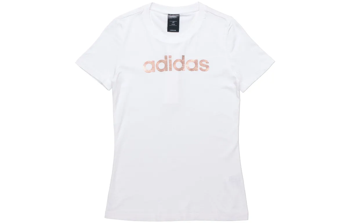 Adidas Originals Set in Sleeve T Shirt Women's White