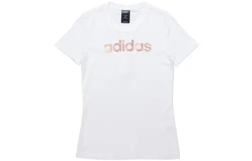 Adidas Originals Set in Sleeve T Shirt Women's White