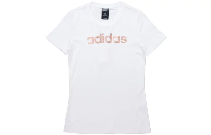 Adidas Originals Set in Sleeve T Shirt Women's White