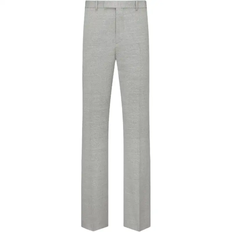 DIOR FW24 Casual Pants Men's Light Gray