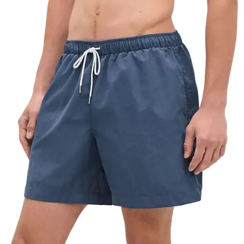 HERMES SS25 Beach Shorts Men's Blue
