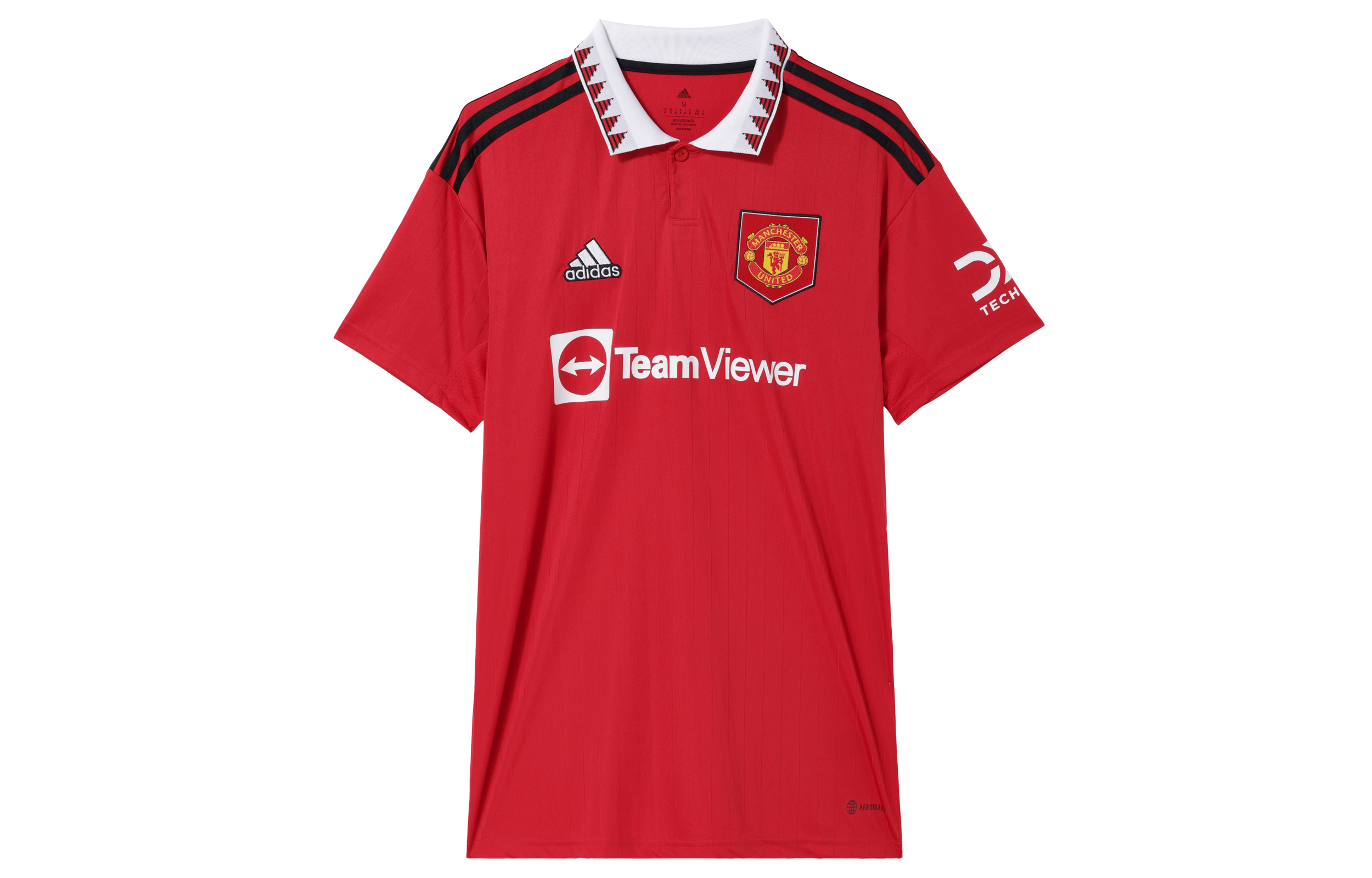 Adidas logo-print polo shirt
