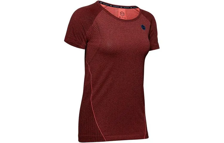 Under Armour Straight Fit T Shirt Women's Spice Red
