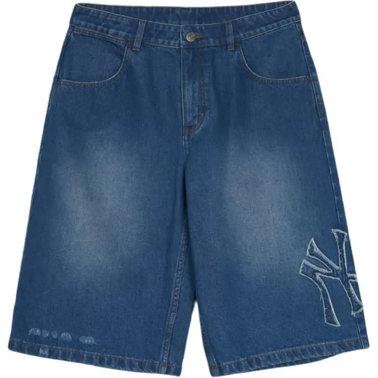MLB SS25 Denim Shorts Men's Blue