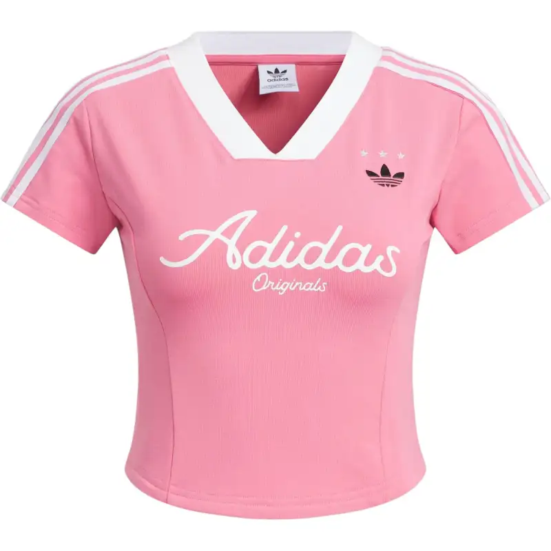 Adidas Originals T Shirt Women's Light Rose Red