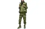 Jordan Casual Pants Men's Olive
