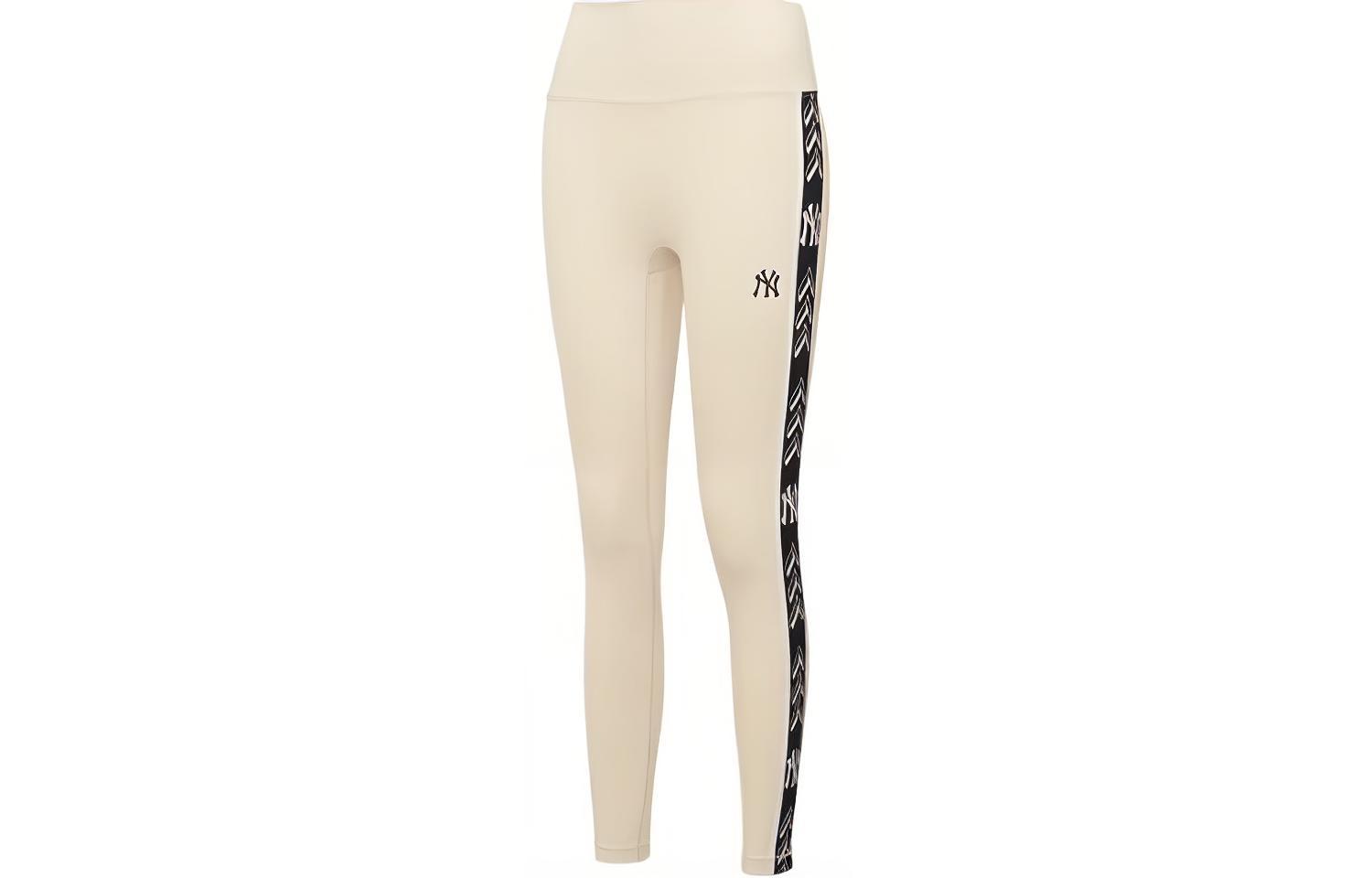 MLB New York Yankees Sports Pants Unisex Beige Moderate