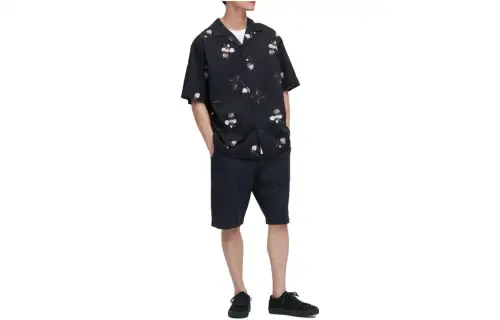 UNIQLO Casual Shorts Men's Black Moderate