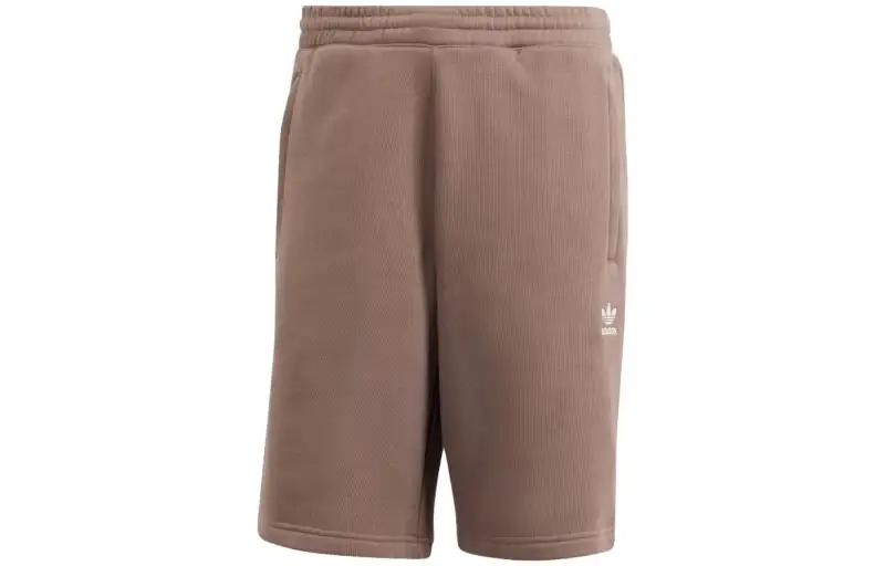 Adidas Originals ESSENTIALS Trefoil Essentials Shorts Casual Shorts Men's Brown