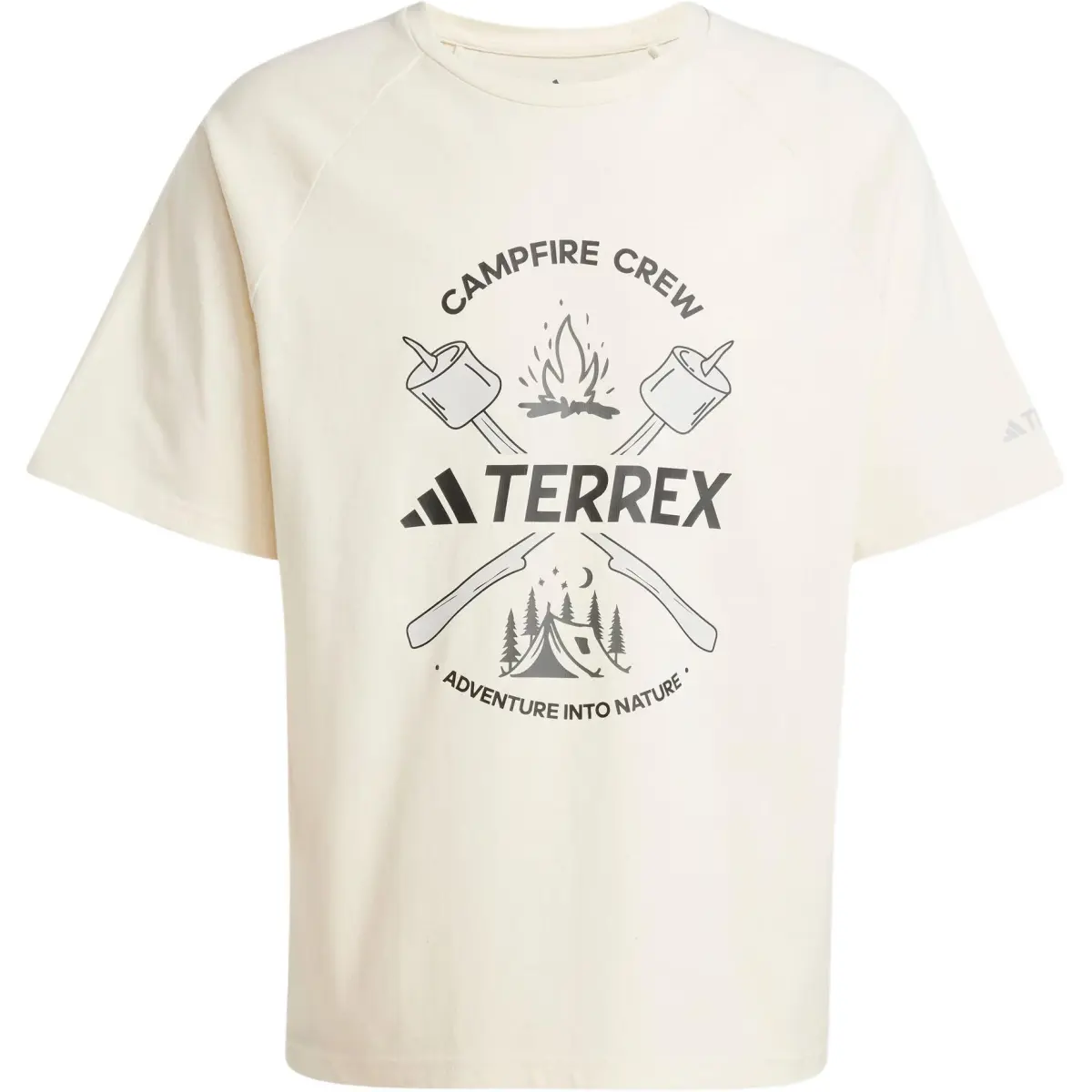 Adidas Terre SS25 T Shirt Men's Ecru