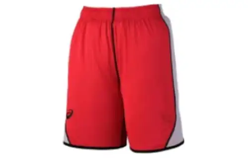 ASICS Casual Shorts Men's Red Moderate
