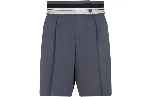 Dior Striped Bermuda Shorts